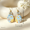 Handmade Polymer Clay & Alloy Dangle Earrings WGD9B2E-02-2
