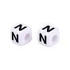 Opaque Acrylic Beads SACR-N020-04A-N-3