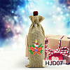 Christmas Theme DIY Diamond Painting Drawstring Bag Kit PW-WG02BF0-07-1