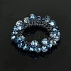 Faceted Glass Elastic Hair Ties PW-WG3B0F7-02-1