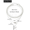 Summer Beach Plastic Pearl and CCB Plastic Bead & Alloy Starfish Pendant Multi Layered Necklaces for Women WG66952-01-4