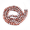 Baking Painted Glass Beads Strands DGLA-N003-8mm-A03-2