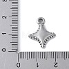 304 Stainless Steel Pendants STAS-E548-04P-3