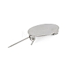 304 Stainless Steel Brooch Cabochon Settings STAS-E547-08I-P-3