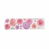 3Pcs 3 Styles Flower PET Waterproof Stickers Sets STIC-C008-02B-2