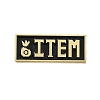 ITEM Word Enamel Pins JEWB-M042-07C-1