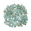 Frosted Transparent Acrylic Beads OACR-Z041-07-1