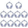 UV Plating Opaque Acrylic Pendants SACR-FZC0001-001G-1