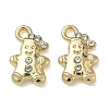Christmas Alloy Crystal Rhinestone Pendants FIND-L026-01B-G-1