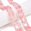 Cherry Quartz Glass Beads Strands G-N342-101-4