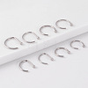 G23 Titanium C Shaped Clip on Nose Rings WGA60F5-01-2