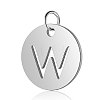 304 Stainless Steel Charms STAS-WH0014-01W-1