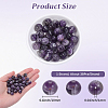 Natural Grade B Amethyst Beads Strands G-PA0002-59D-2