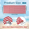 1Pc Stripe Polyester Chair Replacement Fabric AJEW-GF0014-50A-2