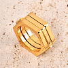 304 Stainless Steel Folding Finger Rings for Men WG34ADE-01-1