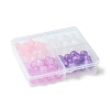 64Pcs 4 Colors Round Imitation Cat Eye Resin Beads RESI-FS0001-66B-6