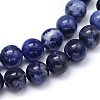 Round Natural Sodalite Beads Strands LS-G-F222-39-6mm-2