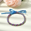 Adjustable Polyester Cord Braided Friendship Bracelets FB-CBA27E8-02B-1
