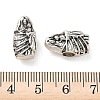 Religion Alloy European Beads FIND-E051-06AS-3