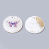 Freshwater Shell Pendants SHEL-Q020-07B-2