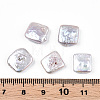 Baroque Natural Nucleated Pearl Keshi Pearl Beads PEAR-S020-K09-1-4