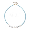 Glass Beads Necklaces NJEW-JN04723-5