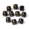 Opaque Acrylic Beads SACR-T035-20L-1