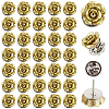 50Pcs Brass Brooches JEWB-PH01303-1