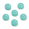 Opaque Acrylic Beads LS-OACR-G016-07C-1