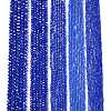 Electroplate Glass Beads Strands EGLA-A044-P8mm-B32-2