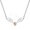 Deer Urn Ashes Pendant Necklace PW-WG78BFC-11-1