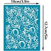 Silk Screen Printing Stencil DIY-WH0341-206-2