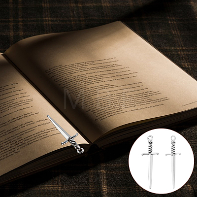 40Pcs Tibetan Style DIY Alloy Sword Weapon Big Pendants FIND-UN0003-13-1