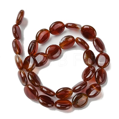 Natural Carnelian(Dyed & Heated) Beads Strands G-K365-B01-02-1