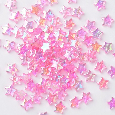 Eco-Friendly Transparent Acrylic Beads LS-X-PL556-6-1