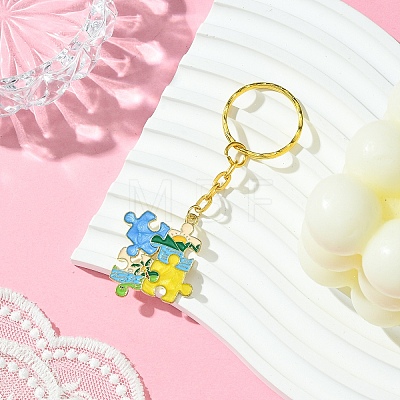 Alloy Enamel Keychain KEYC-YW00086-01-1