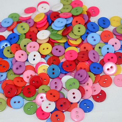 Candy Colorful Two-hole Buttons X-NNA0VCT-1