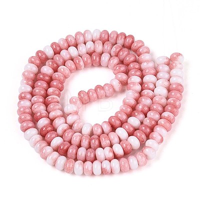 Glass Beads Strands GLAA-N059-5x8mm-40-1