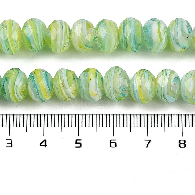 Handmade Lampwork Beads Strands LAMP-T007-13I-1