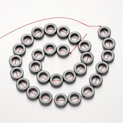 Non-magnetic Synthetic Hematite Beads Strands G-F300-04-09-1