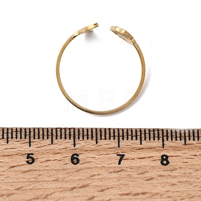 304 Stainless Steel Cuff Open Rings RJEW-H265-02G-1