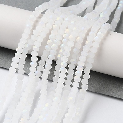 Imitation Jade Glass Beads Strands X1-EGLA-A034-J2mm-MB05-1