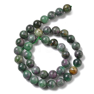 Natural Ruby in Zoisite Beads Strands G-R011-A02-01-1