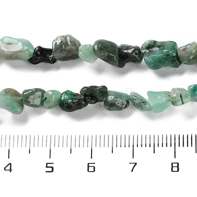 Natural Emerald Beads Strands G-P497-01C-49-1