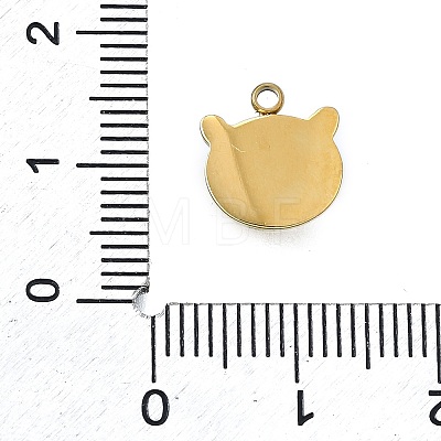 304 Stainless Steel Charms STAS-H233-18G-1