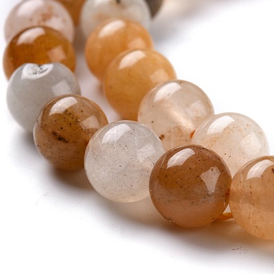 Natural White Jade Beads G-G766-C-30-1