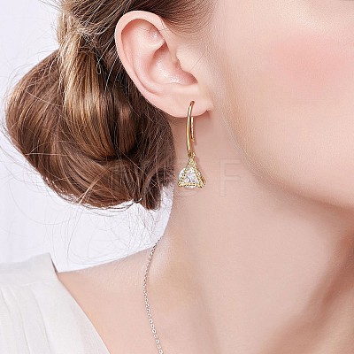 SHEGRACE Brass Dangle Earrings JE721C-1