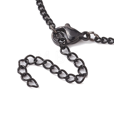 3Pcs 3 Colors Adjustable 304 Stainless Steel Curb Chains Necklaces Making AJEW-JB01214-1