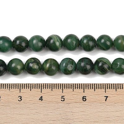 Natural African Jade Beads Strands G-K091-8mm-1