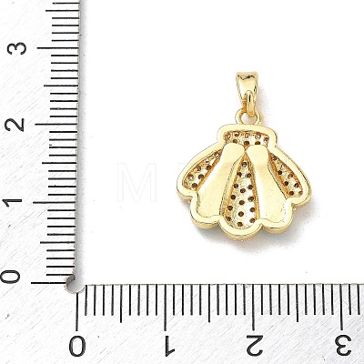 Brass Enamel Pendants RB-CBA2CEF-02G-04-1